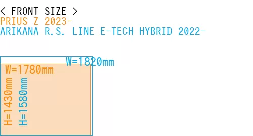 #PRIUS Z 2023- + ARIKANA R.S. LINE E-TECH HYBRID 2022-